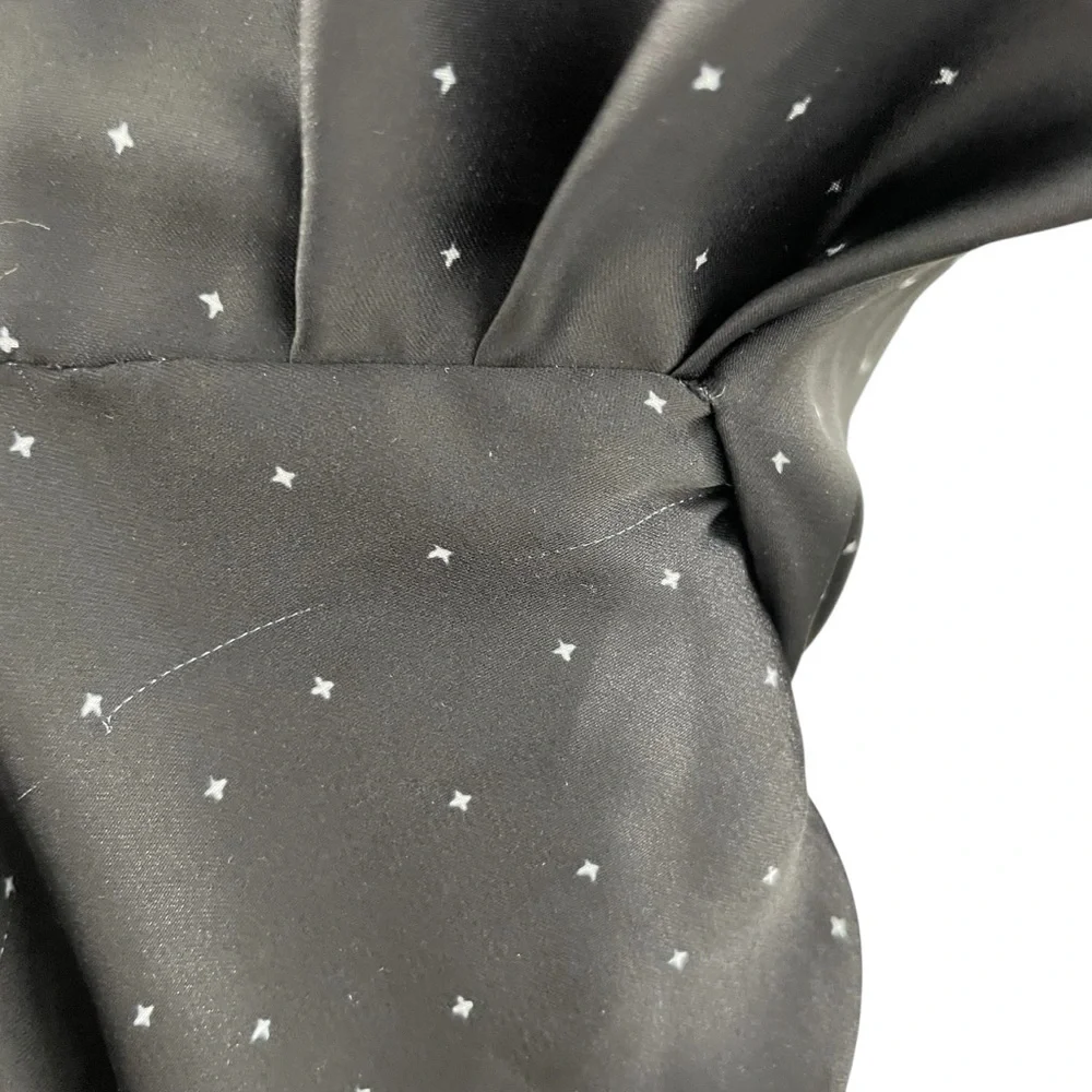 Sabina Musayev Teagan Satin Asymmetrical Handkerchief Dress - Picture 6 of 10